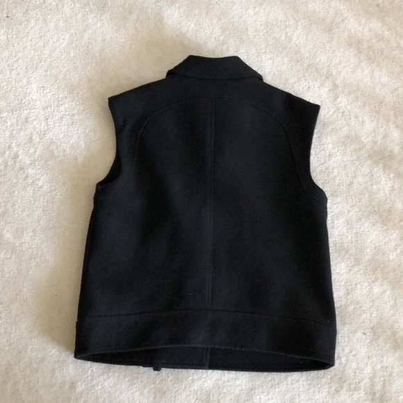 Wool blend Calvin Klein Moto style vest - Picture 2 of 10